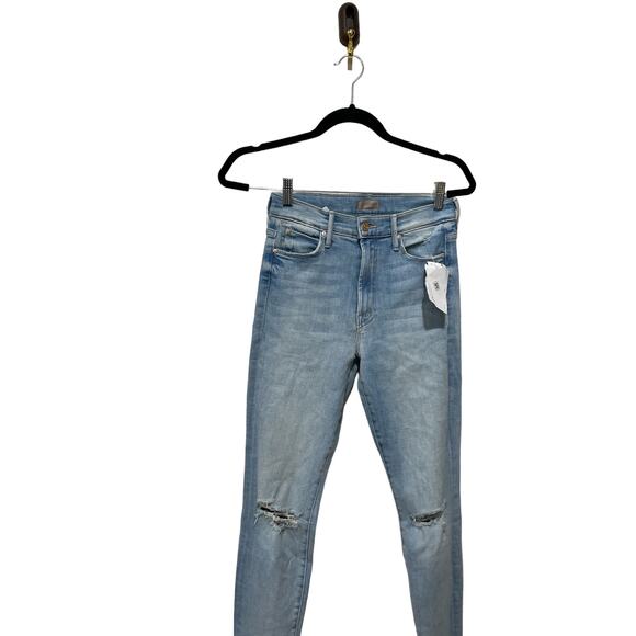Mother The Stunner Zip Ankle Step Chew Jeans Size 27 NWOT - Picture 5 of 8